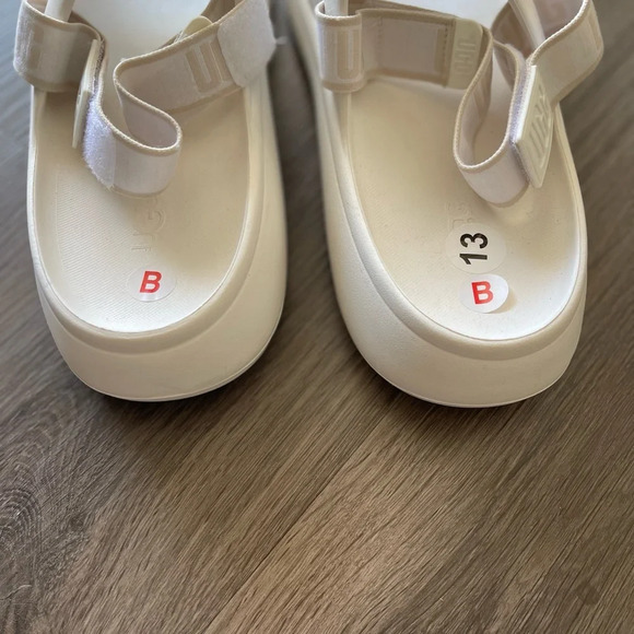 UGG Sport Yeah Slingback Slip On Sandals White - Picture 6 of 7